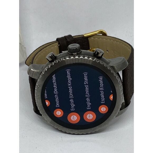 Fossil Gen 3 Authentic Genuine Smart Watch Custom Band FTW4001 LT162 - Picture 7 of 12